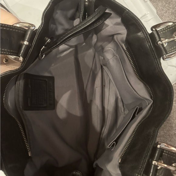 Coach Hampton SoHo Shoulder Bag Black F13732 - Picture 4 of 4